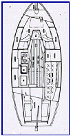 Flicka line drawings top view