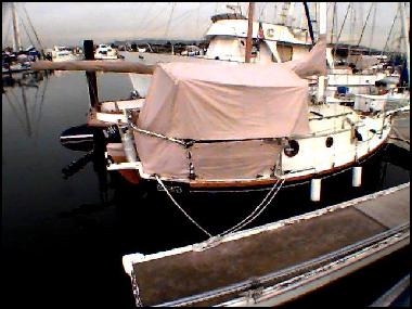 s/y MOTU - Cockpit Awning