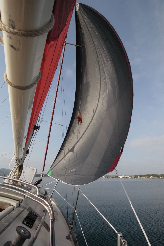 flicka asymmetric spinnaker