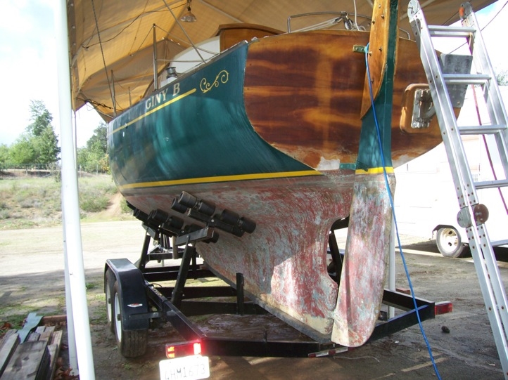 s/v Giny B rear