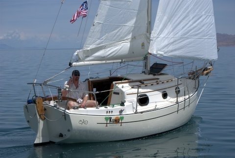 Kumu on her maiden voyage as Kumu. June 14, 2009