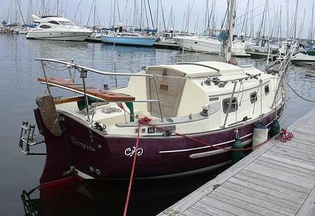 Ditto - Hind quarter view. Note the custom stern bench. 