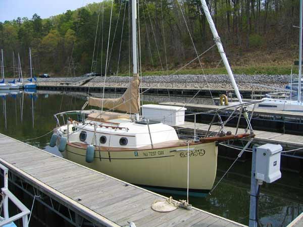 s/v Stella at Goldpoint marina &copy Tim Holbrook