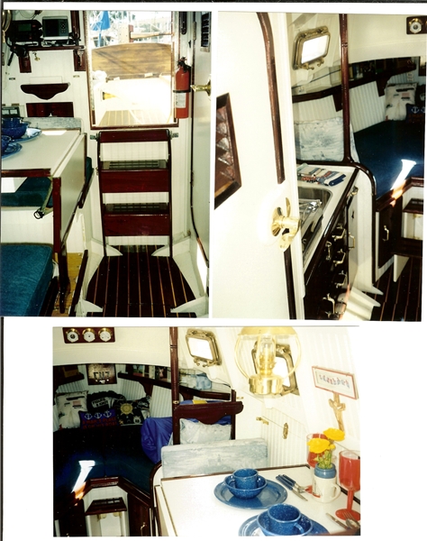 s/v Red Rascal interior 